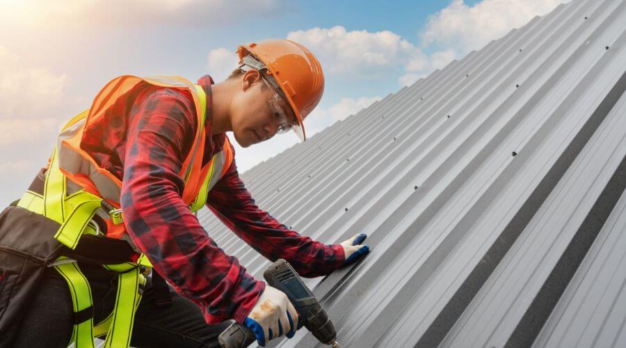 Professional Emergency Roof Repairs services in Marine, IL